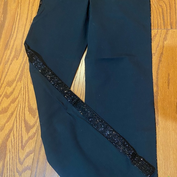 Black DKNY “tuxedo” pants, size 4 - Picture 2 of 9